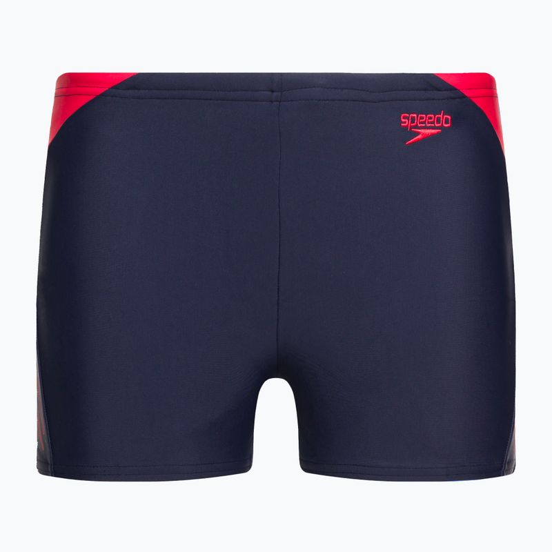 Speedo Hyper Boom Logo Splice Aquashort Kinder-Badehose 8-00315015178
