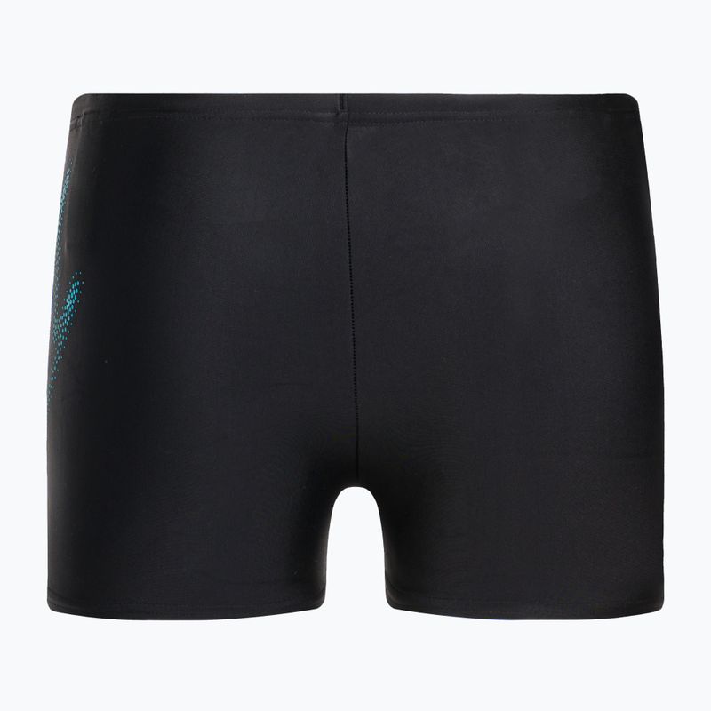 Speedo Hyper Boom Logo Placement Aquashort Kinder Badehose schwarz 8-00315415190 2
