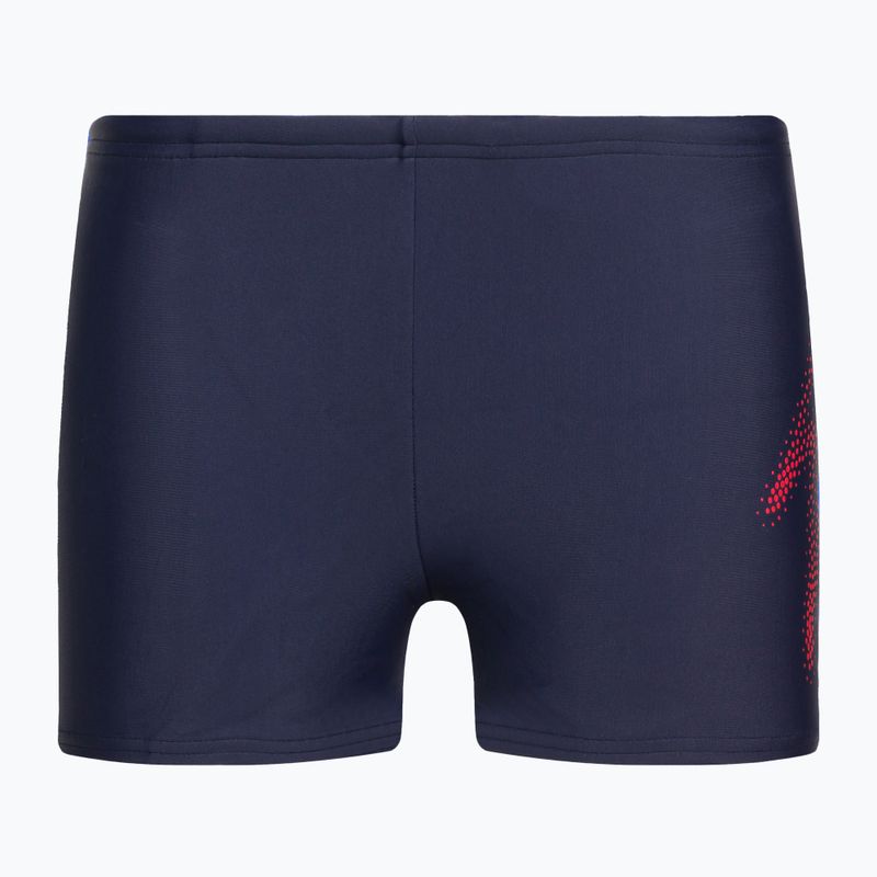 Speedo Hyper Boom Logo Placement Aquashort Kinder Badehose navy blau 8-00315415190