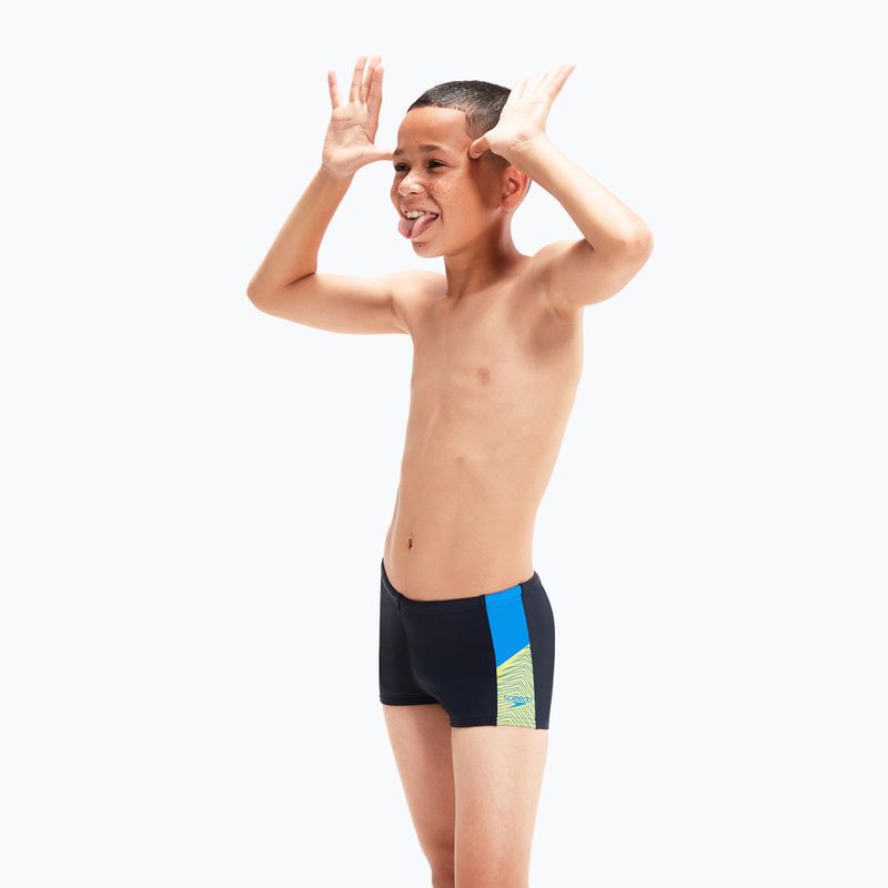 Speedo Dive Aquashort Kinder Schwimmen Boxershorts navy blau 8-00315714304
