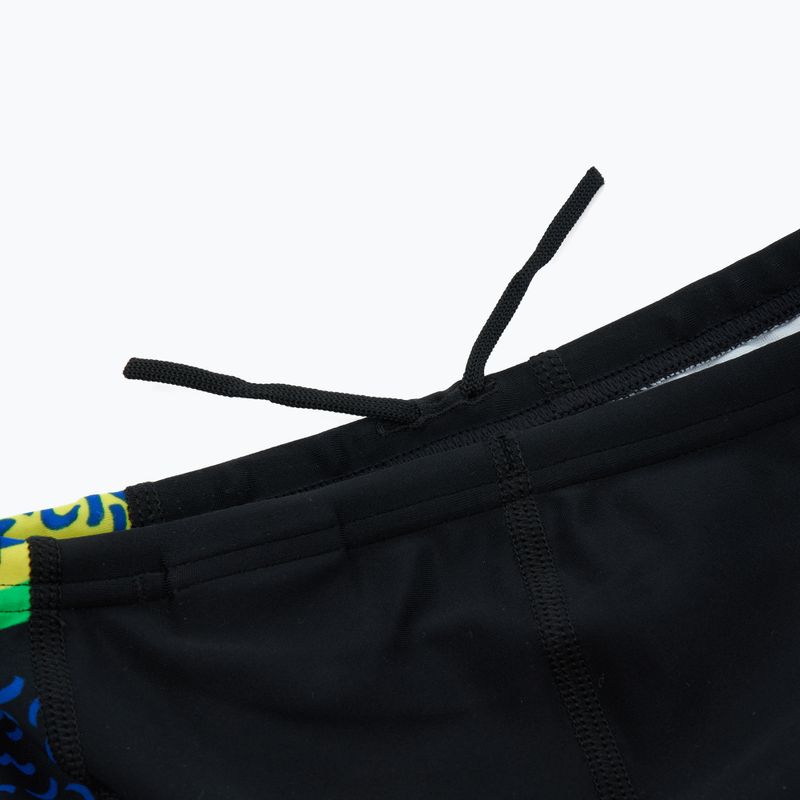 Jammershorts Kinder Speedo Allover Panel Jammer black / blue flame / bright yellow / green 4