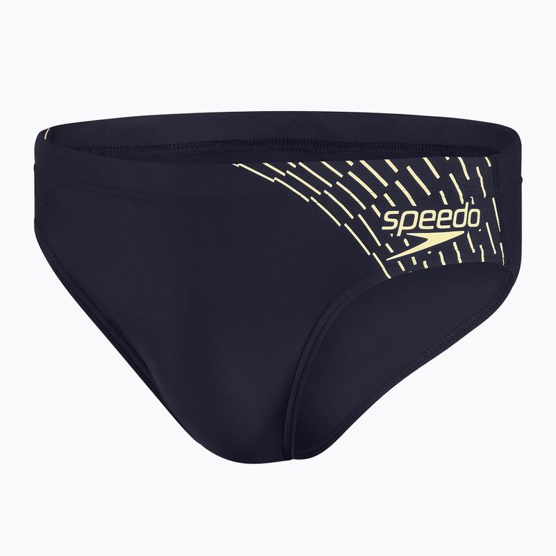 Herren Speedo Medley Logo 7 cm Brief Schwimmslips navy blau 8-0973906873 4