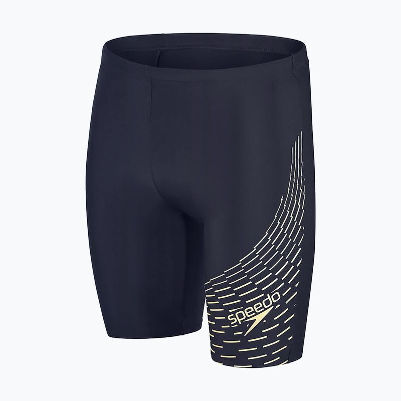 Herren Speedo Medley Logo Schwimmen Jammer navy blau 8-1135506875 4