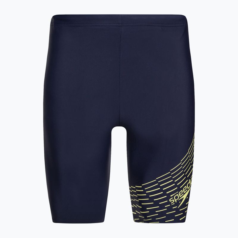 Herren Speedo Medley Logo Schwimmen Jammer navy blau 8-1135506875