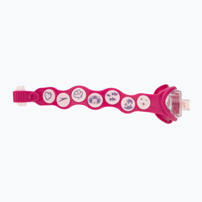 Speedo Infant Spot Kinderschwimmbrille Blüte/elektrisch rosa/klar 3
