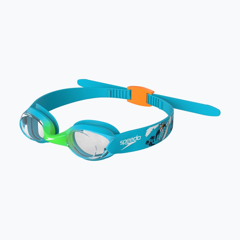 Speedo Illusion Infant Damen Schwimmbrille blau 8-1211514638 6