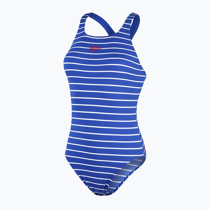 Speedo Eco Endurance+ Damen-Badeanzug chroma blau/weiß
