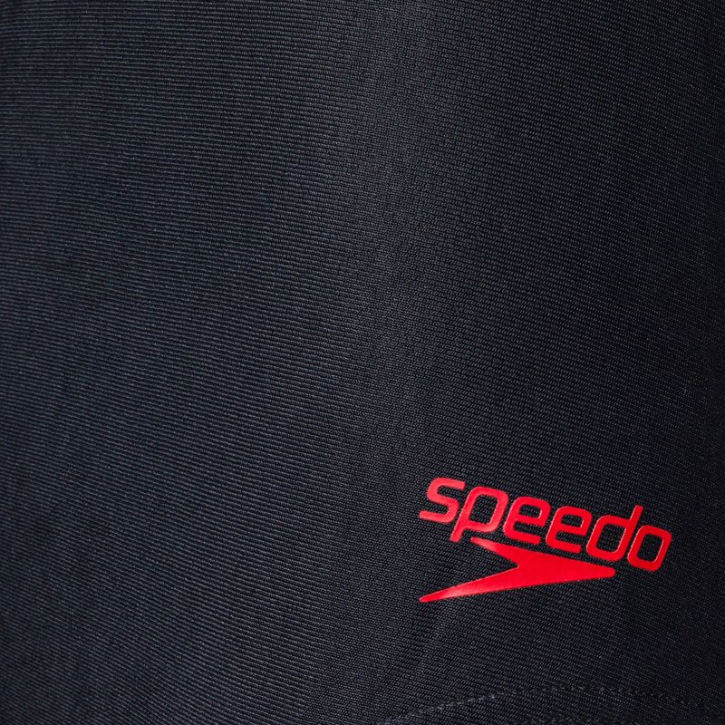 Speedo Damen Badeanzug einteilig Digital Placement Hydrasuit schwarz-rot 8-1244515213