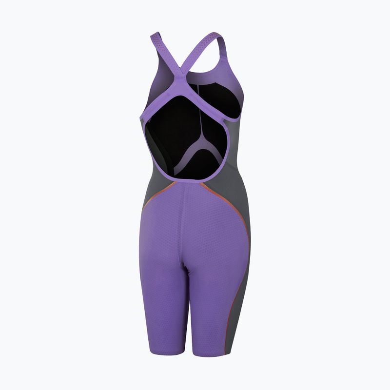 Speedo Fastskin LZR Pure Intent Openback Kneeskin Damen Badeanzug einteilig lila 8-11974H545 2