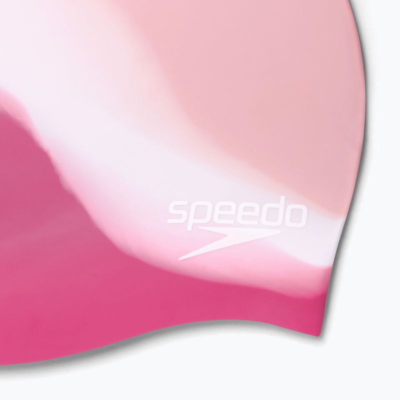 Speedo Multi Farbe Silikon Junior Kinder Kappe rosa 8-00236714575 4