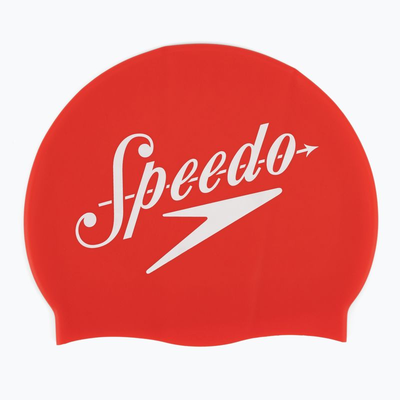 Speedo Logo Platzierungskappe rot 8-0838514614