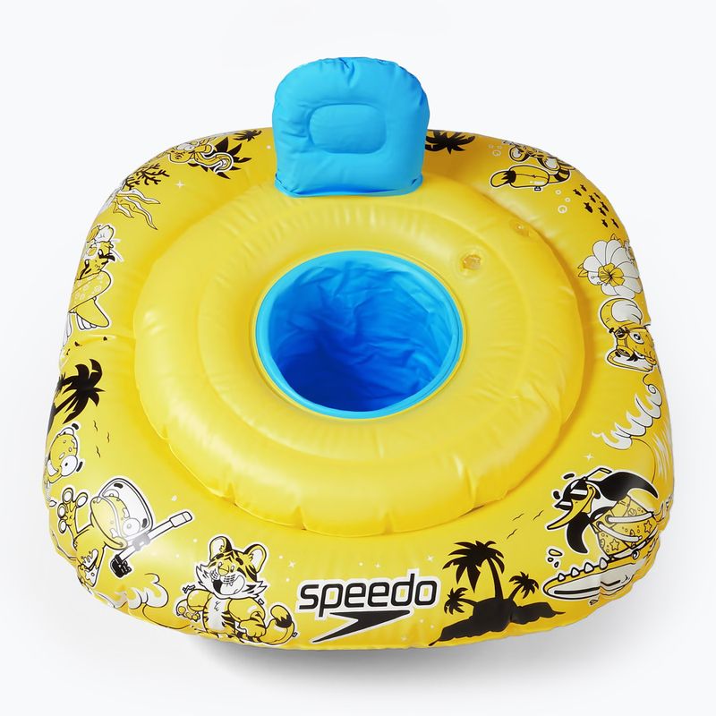 Baby Schwimmring Speedo Character Swim Seat 0-1 mit Sitz yellow/blue 2
