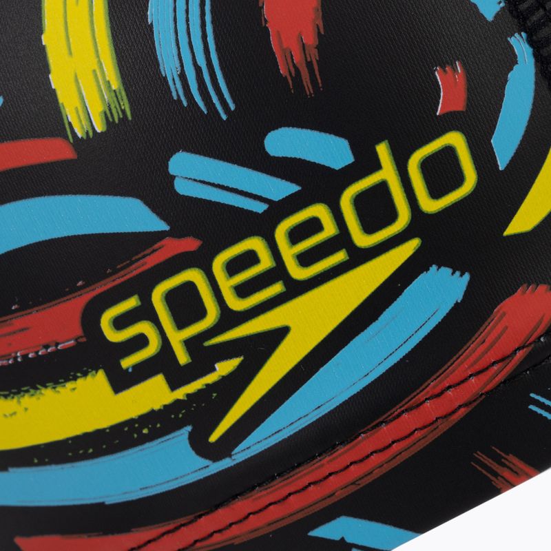 Speedo Printed Pace Junior Kindermütze schwarz und Farbe 8-1352614609