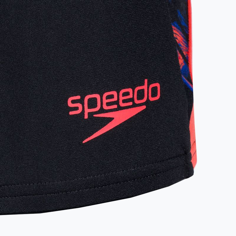 Herren Speedo ECO END+ Splice Schwimmshorts schwarz/orange