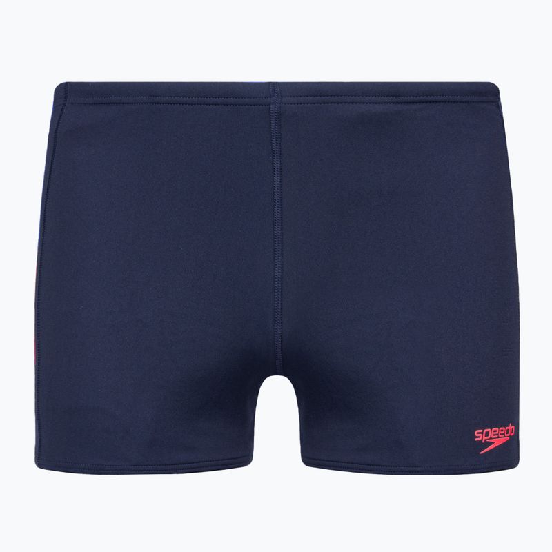 Speedo Tech Panel navy/orange Herren-Schwimmunterhose