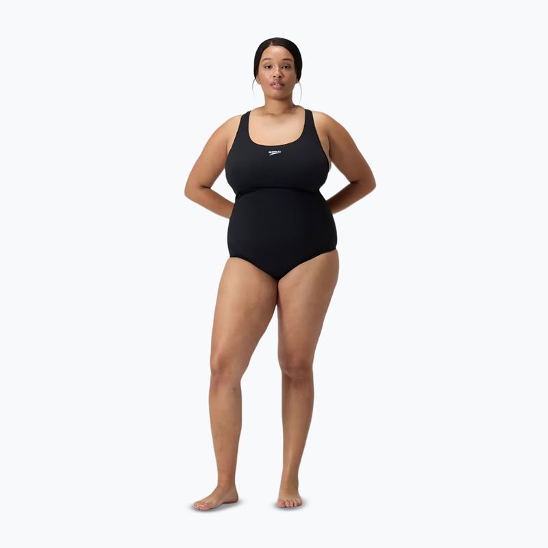 Damen-Badeanzug Speedo Endurance+ Medalist Plus Size black 2