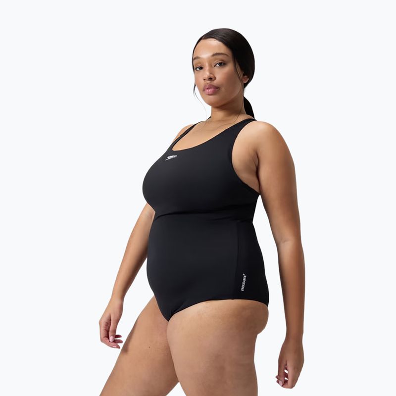 Damen-Badeanzug Speedo Endurance+ Medalist Plus Size black 4
