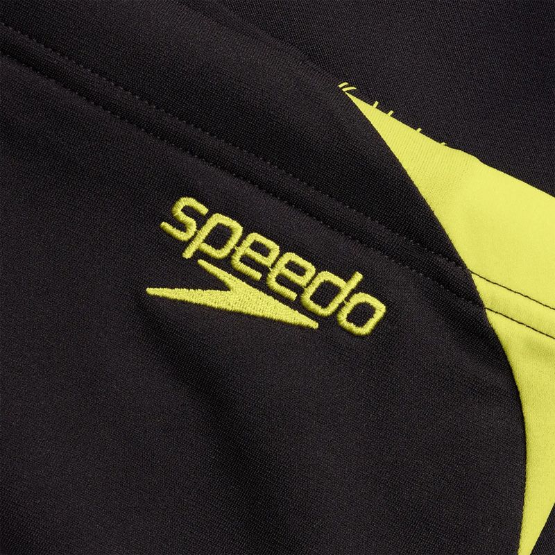 Speedo Hyper Boom Splice Männer schwimmen Staus schwarz / Zitrone Nieselregen 3