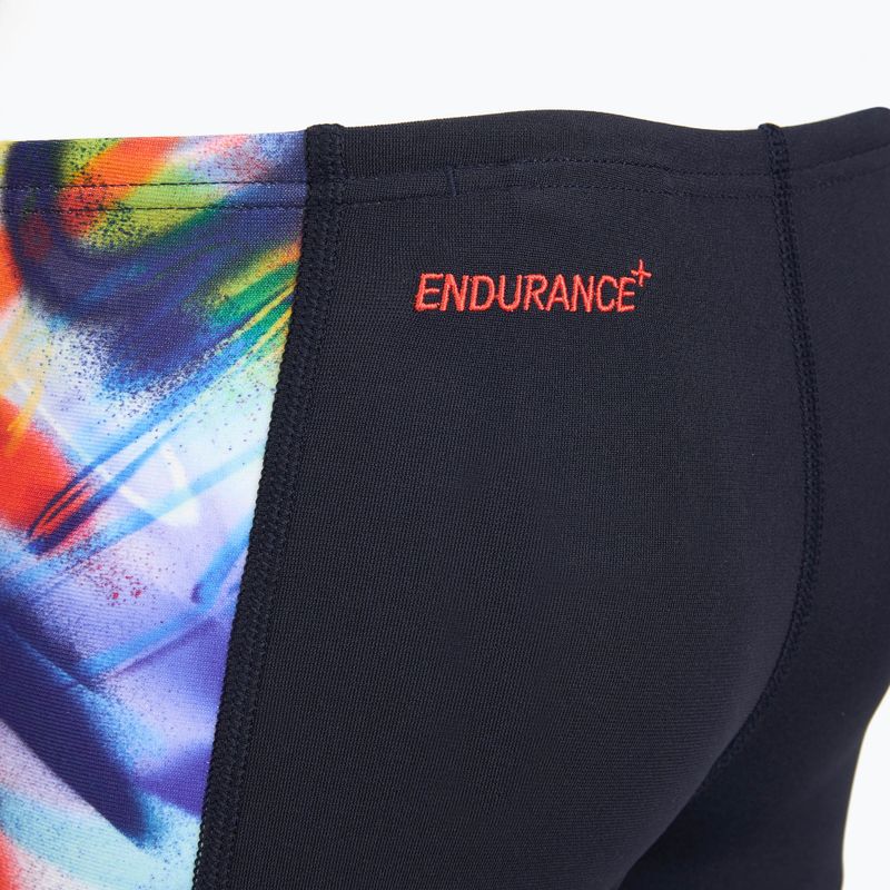 Kinder-Badeboxer Speedo Digital Panel Aquashort true navy/watermelon/bitter lime 4