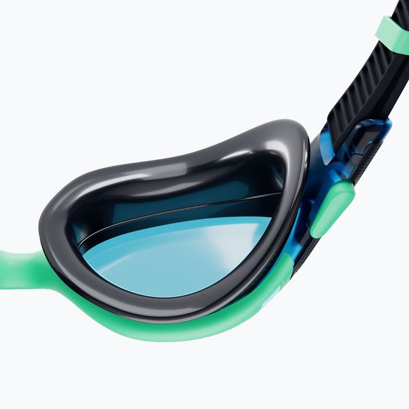 Speedo Biofuse 2.0 true navy/harlekin green Schwimmbrille 4