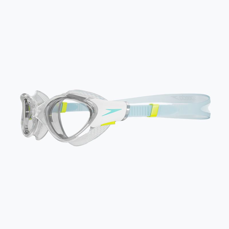 Speedo Biofuse 2.0 Damen-Schwimmbrille klar / weiß / marineblau / klar 2