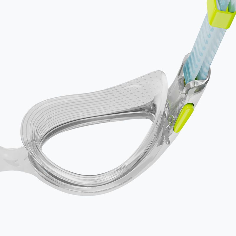 Speedo Biofuse 2.0 Damen-Schwimmbrille klar / weiß / marineblau / klar 4