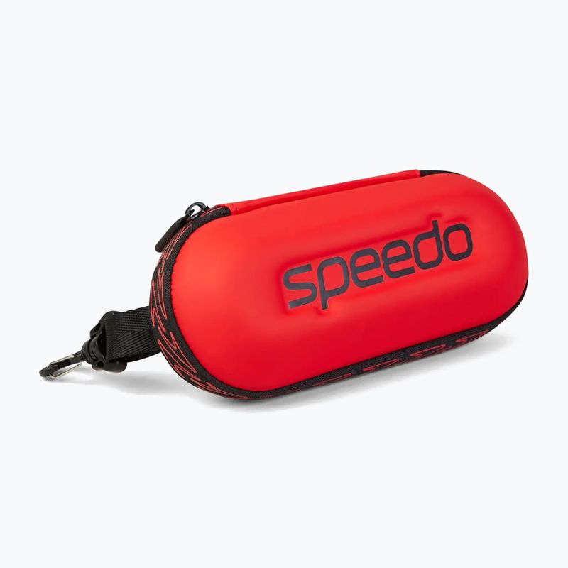 Speedo Schwimmbrillenetui Aufbewahrung rot 2