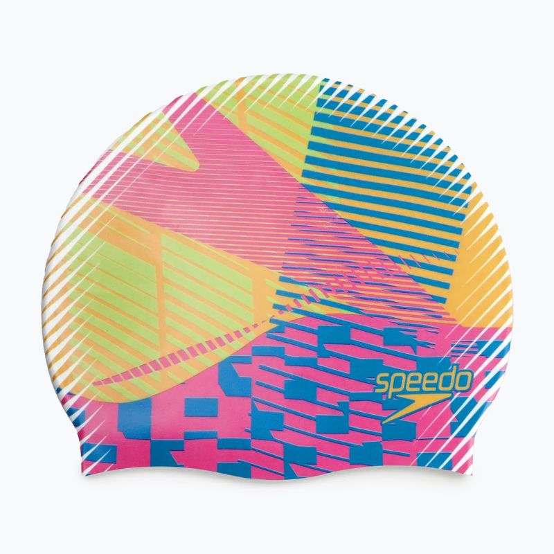 Speedo Digital Printed abstrakte Badekappe 2