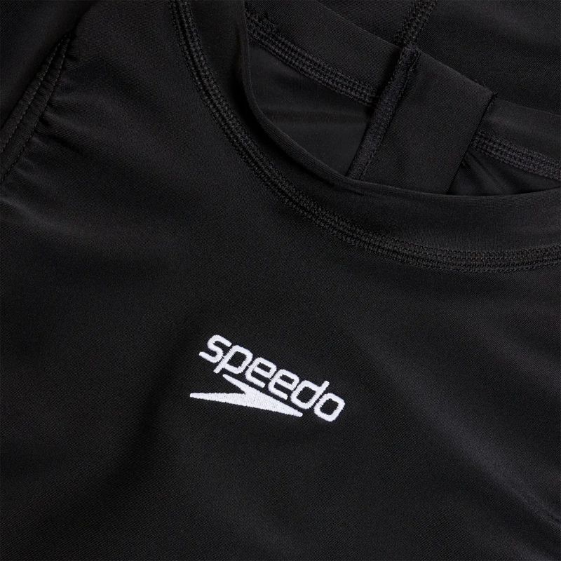 Speedo Damen Badeanzug Hydrasuit einteilig schwarz/weiß 4