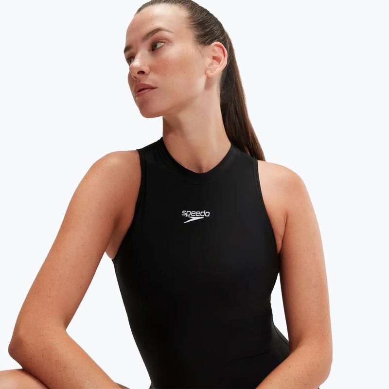 Speedo Damen Badeanzug Hydrasuit einteilig schwarz/weiß 8