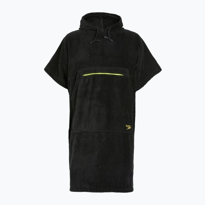 Poncho Speedo SwimPoncho S black/hyper yellow