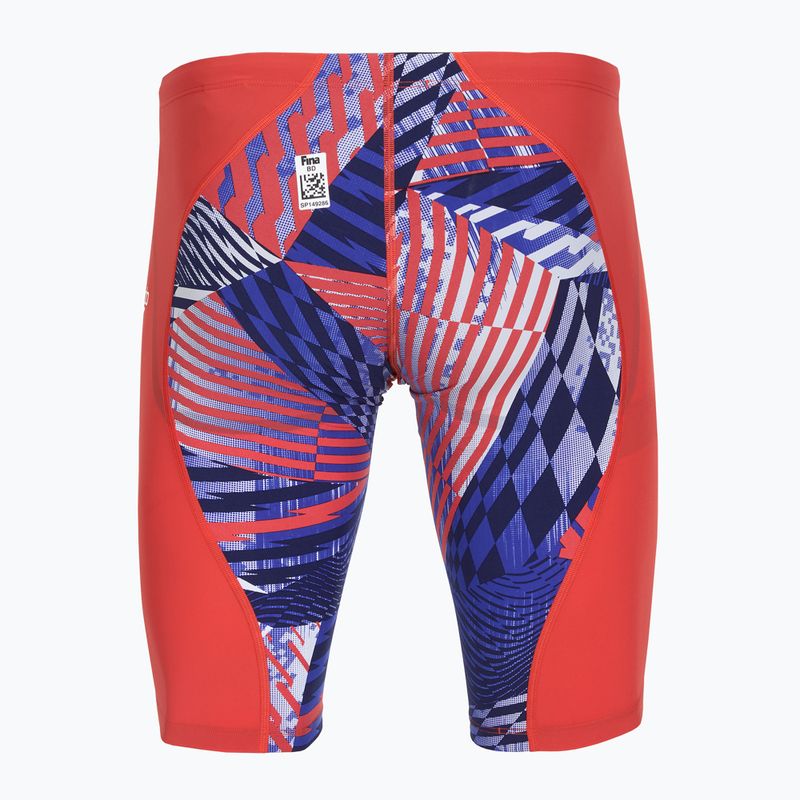 Herren-Jammer Speedo Fastskin LZR Ignite Jammer red/blue/white 2