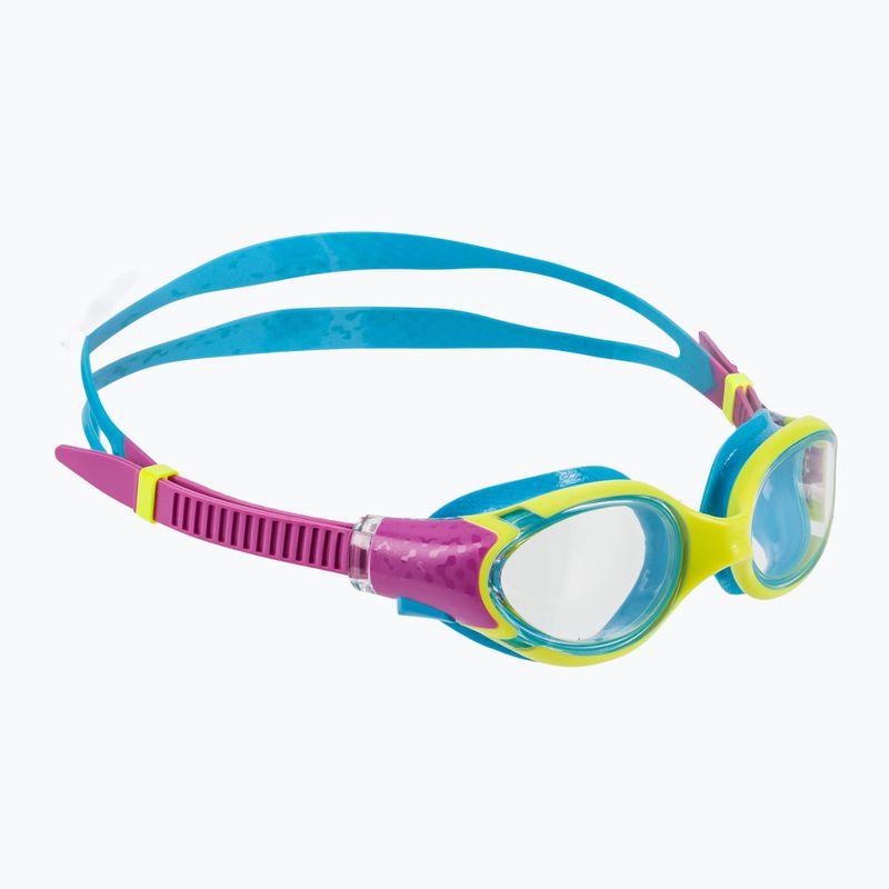 Schwimmbrille Kinder Speedo Biofuse 2.0 lemon drizzle/kiki pink/picton blue