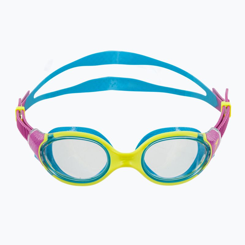 Schwimmbrille Kinder Speedo Biofuse 2.0 lemon drizzle/kiki pink/picton blue 2
