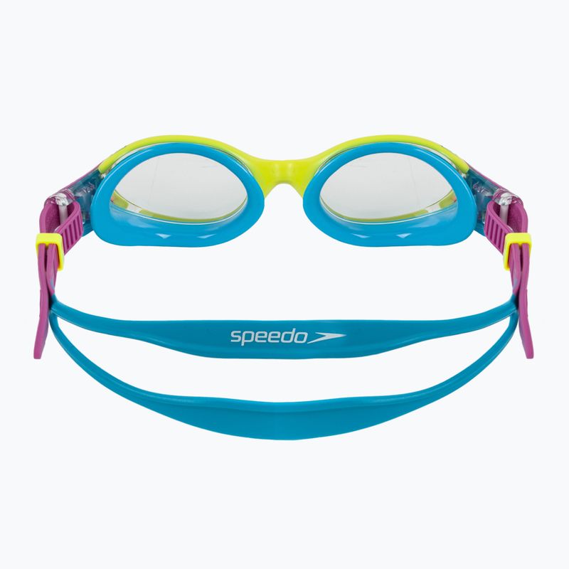 Schwimmbrille Kinder Speedo Biofuse 2.0 lemon drizzle/kiki pink/picton blue 4