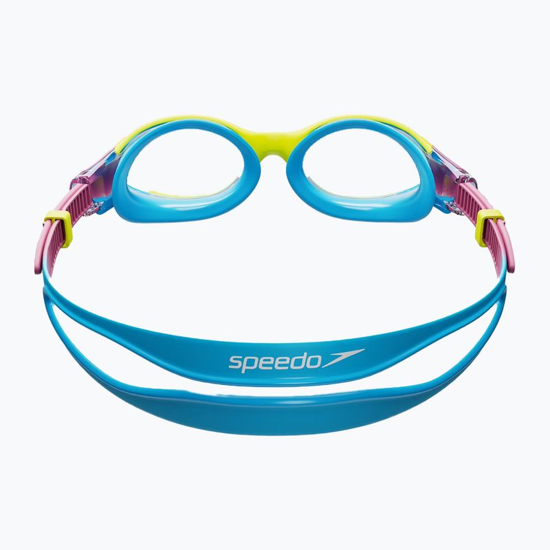 Schwimmbrille Kinder Speedo Biofuse 2.0 lemon drizzle/kiki pink/picton blue 3