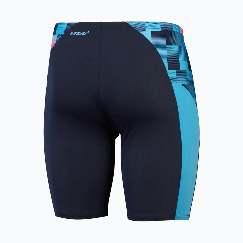 Schwimm-Jammer Herren Speedo Endurance+ MAX Splice Jammer true navy/picton blue/siren red 2