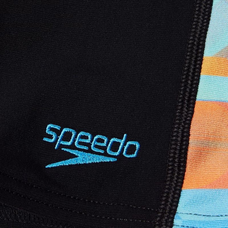 Speedo Kinderschwimmanzüge Digital Panel Jammer schwarz/blau/punchblau 3