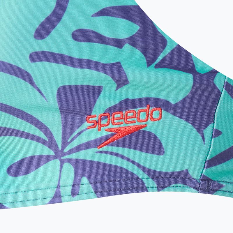 Bikini Damen Speedo Printed Adjustable Thinstrap hapuna blue 3
