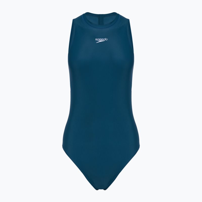 Speedo Hydrasuit einteiliger Badeanzug für Damen, dunkelgrün