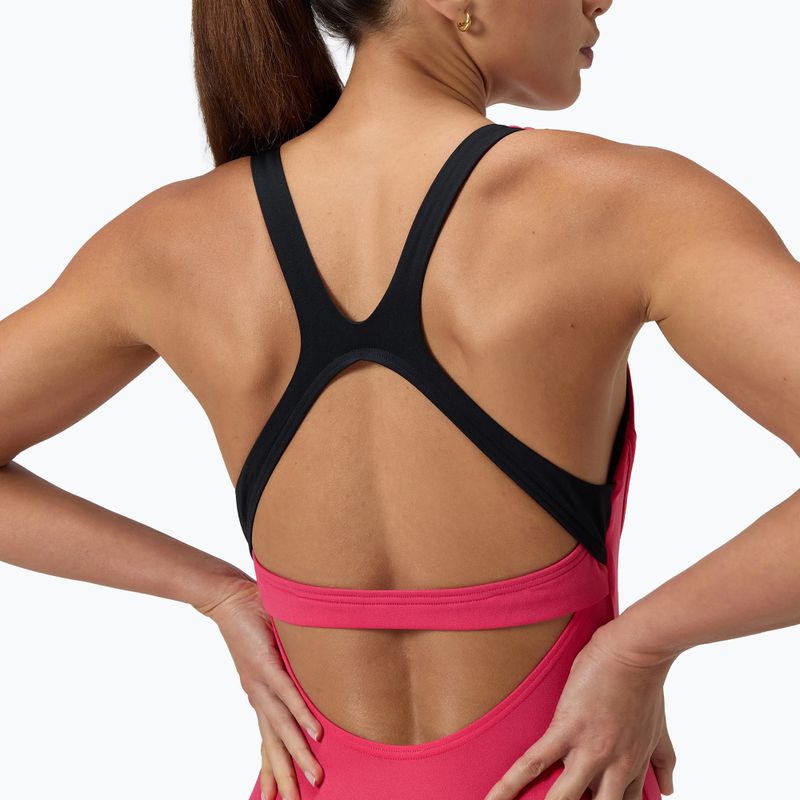 Damen-Einteiler Badeanzug Speedo Flex Band with Swim Bra raspbery fill/vermilion/punch 5