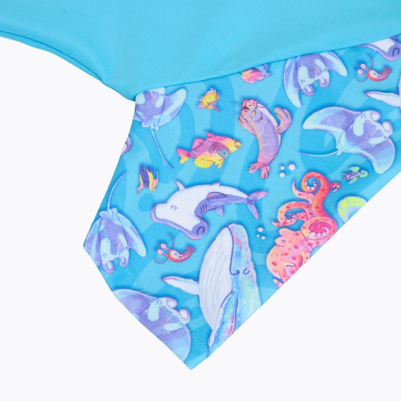 Zweiteiliger Herren-Badeanzug Speedo Learn To Swim Digital Rash Top Set turkish sea 6