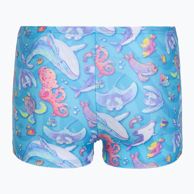 Zweiteiliger Herren-Badeanzug Speedo Learn To Swim Digital Rash Top Set turkish sea 8