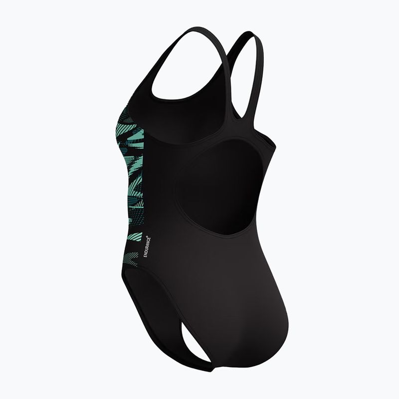 Badeanzug Damen Speedo Hyperboom Placement Muscleback dark teal 5