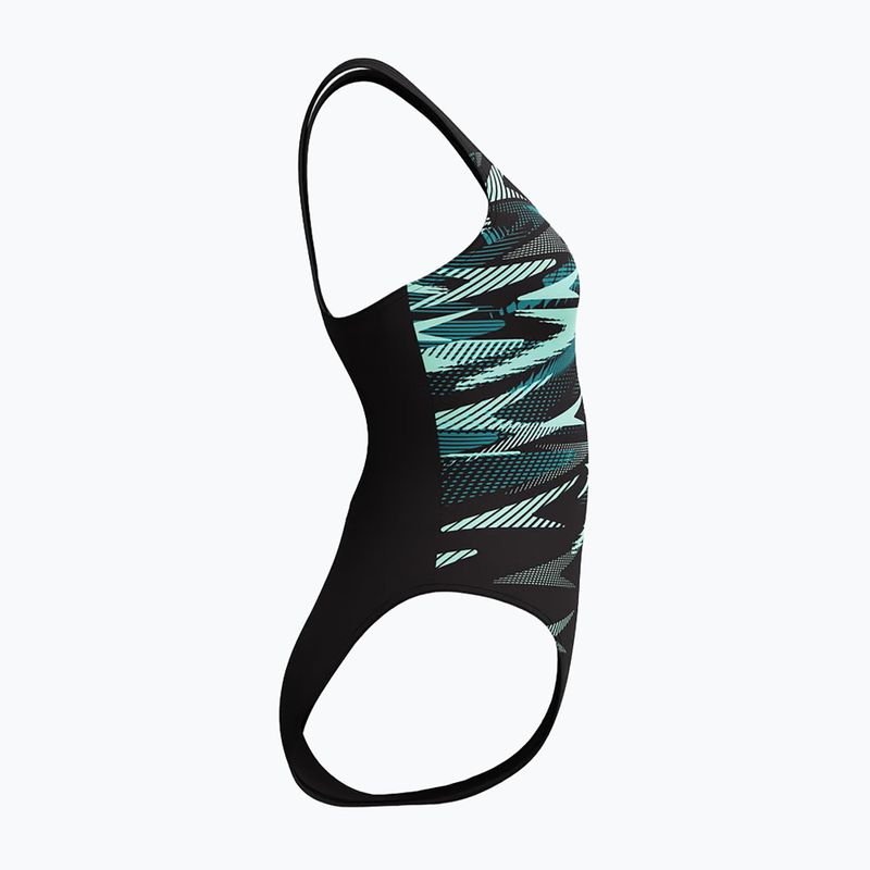 Badeanzug Damen Speedo Hyperboom Placement Muscleback dark teal 7