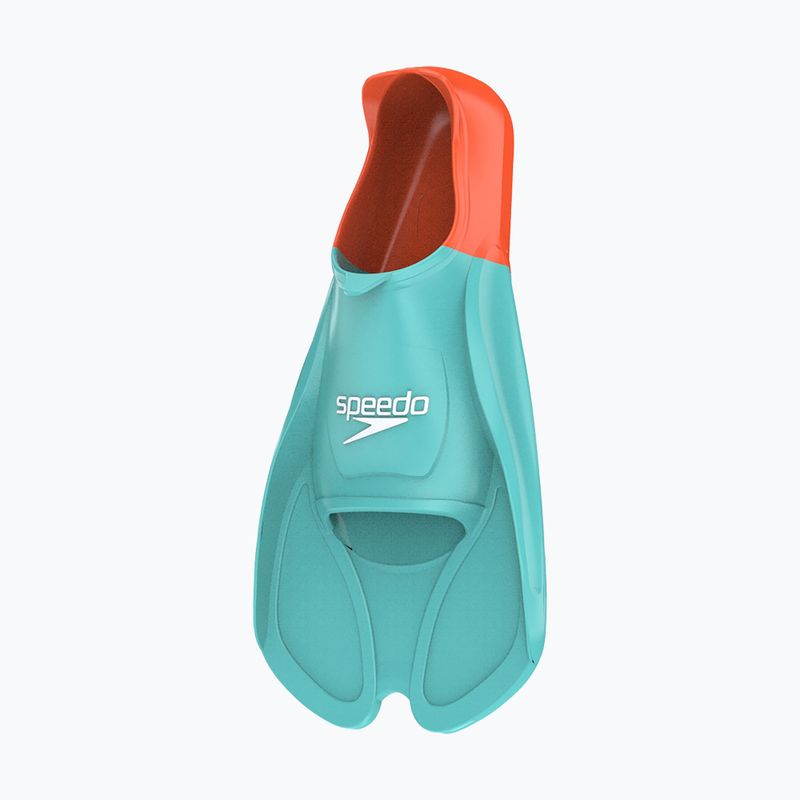 Schwimmflossen Speedo Biofuse Training arctic glass/volcanic orange 2