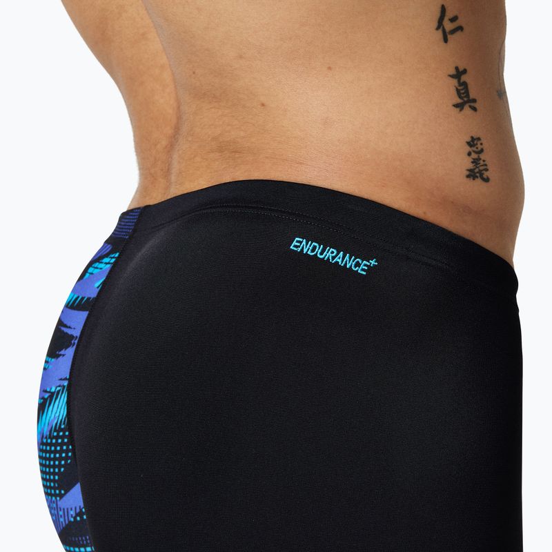 Jammershorts Herren Speedo HyperBoom V-Cut Jammer black/cobalt pop 4