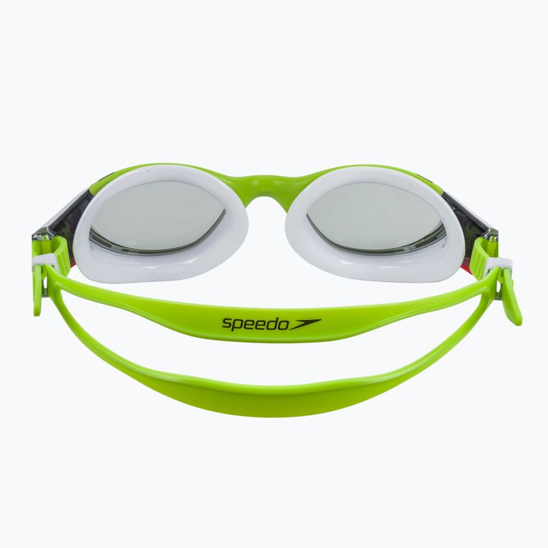 Speedo Biofuse 2.0 grün fizz / Stahl Schwimmbrille 4