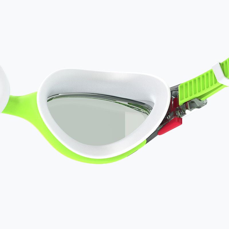 Speedo Biofuse 2.0 grün fizz / Stahl Schwimmbrille 6