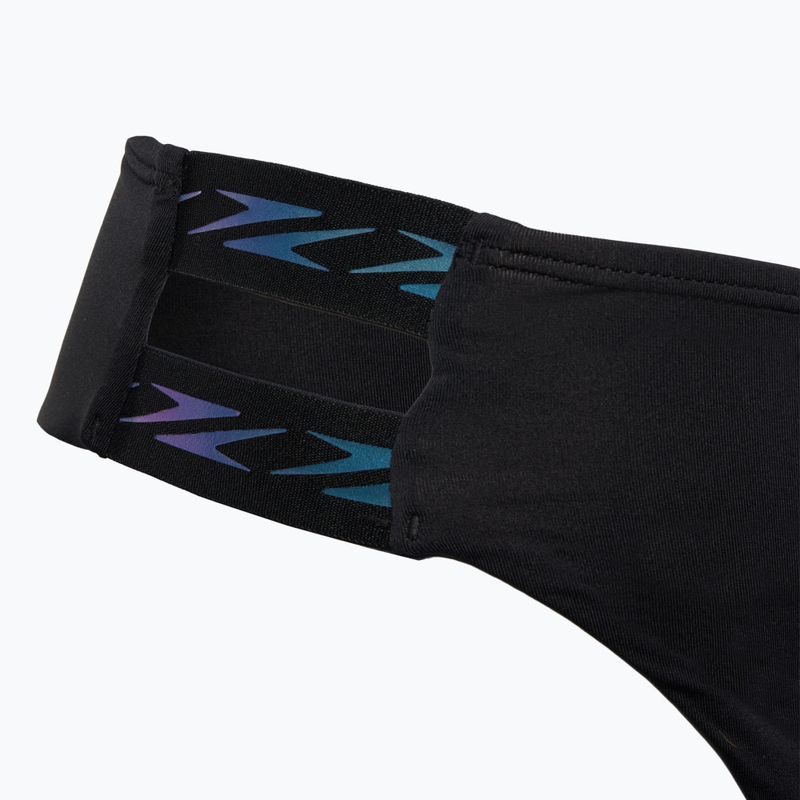 Zweiteiliger Damen-Badeanzug Speedo Solid Logo Elastic High Waist Bottom speedo schwarz 3
